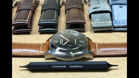 panerai luminor armband wechseln|How to Change a Strap on a Panerai Luminor .